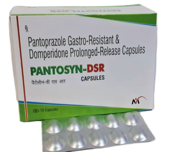 Pantoprazole Gastro Resistant And Domperidone Prolonged Release Capsules